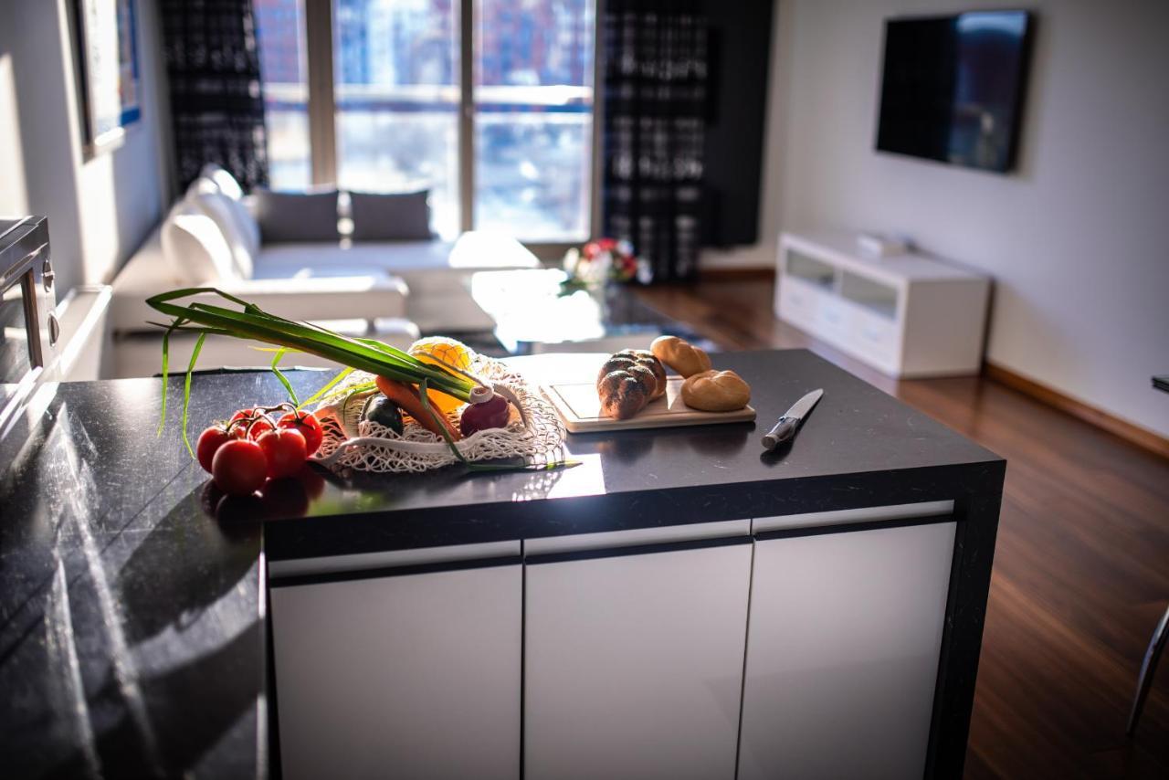 Apartmán Apartament Amber Centrum Z Basenem Gdaňsk Exteriér fotografie