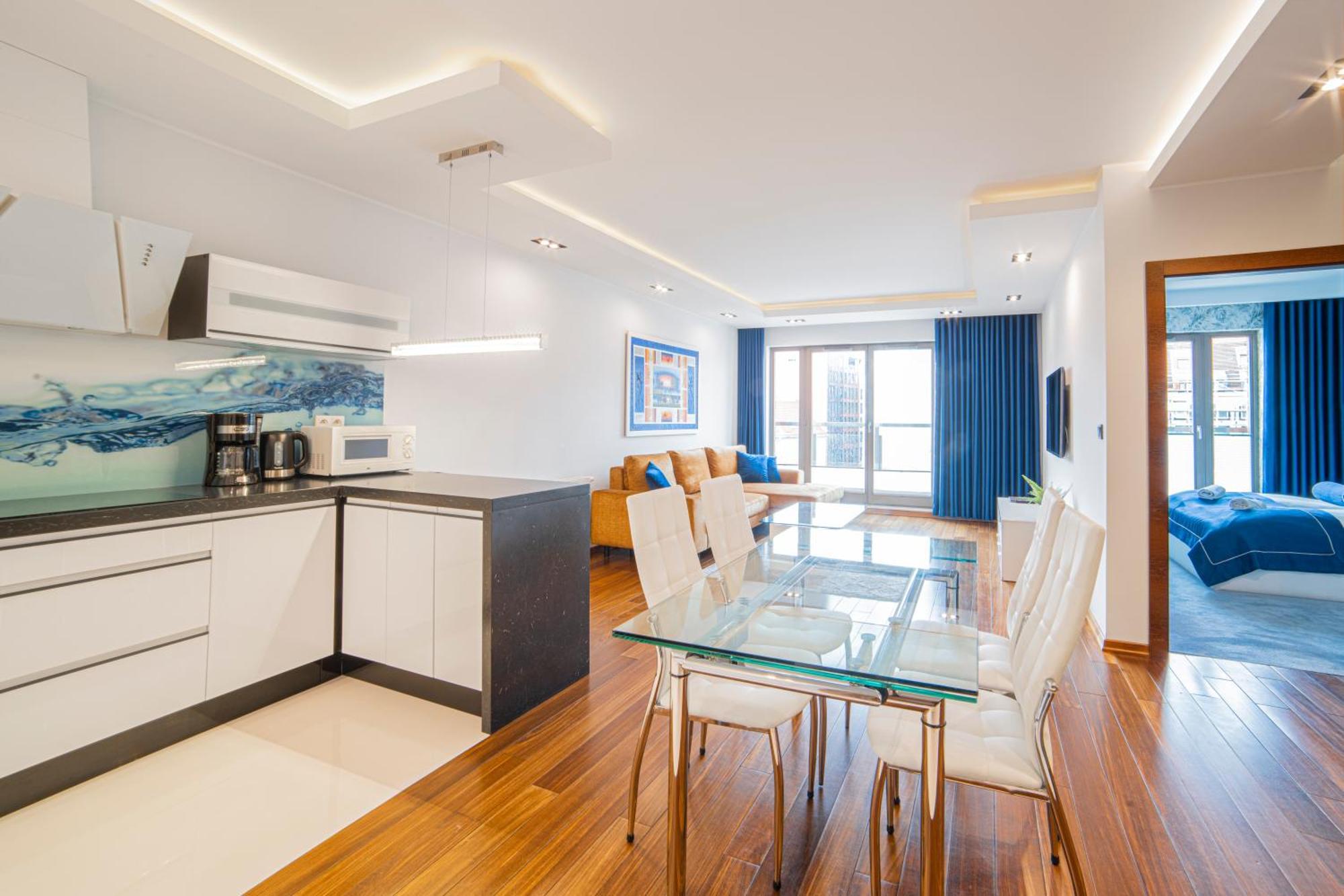 Apartmán Apartament Amber Centrum Z Basenem Gdaňsk Exteriér fotografie