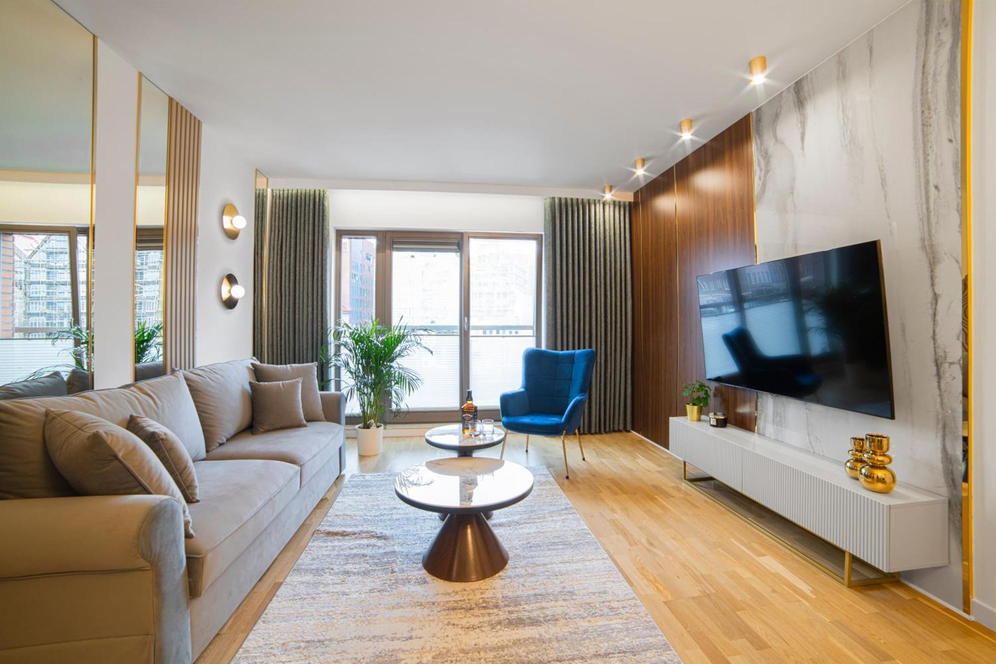 Apartmán Apartament Amber Centrum Z Basenem Gdaňsk Exteriér fotografie