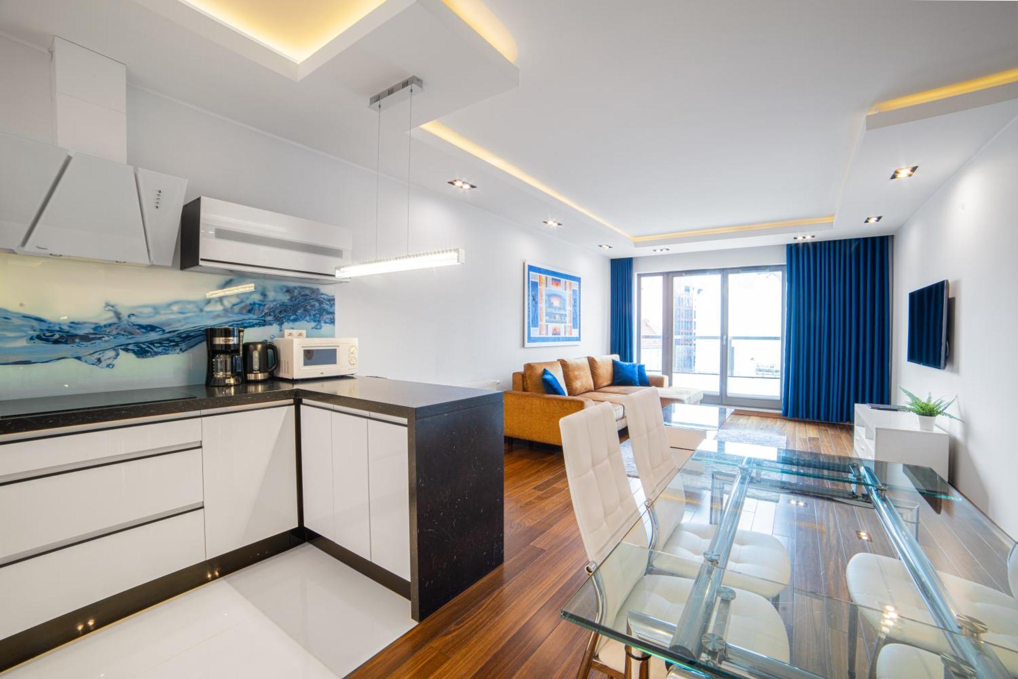 Apartmán Apartament Amber Centrum Z Basenem Gdaňsk Exteriér fotografie