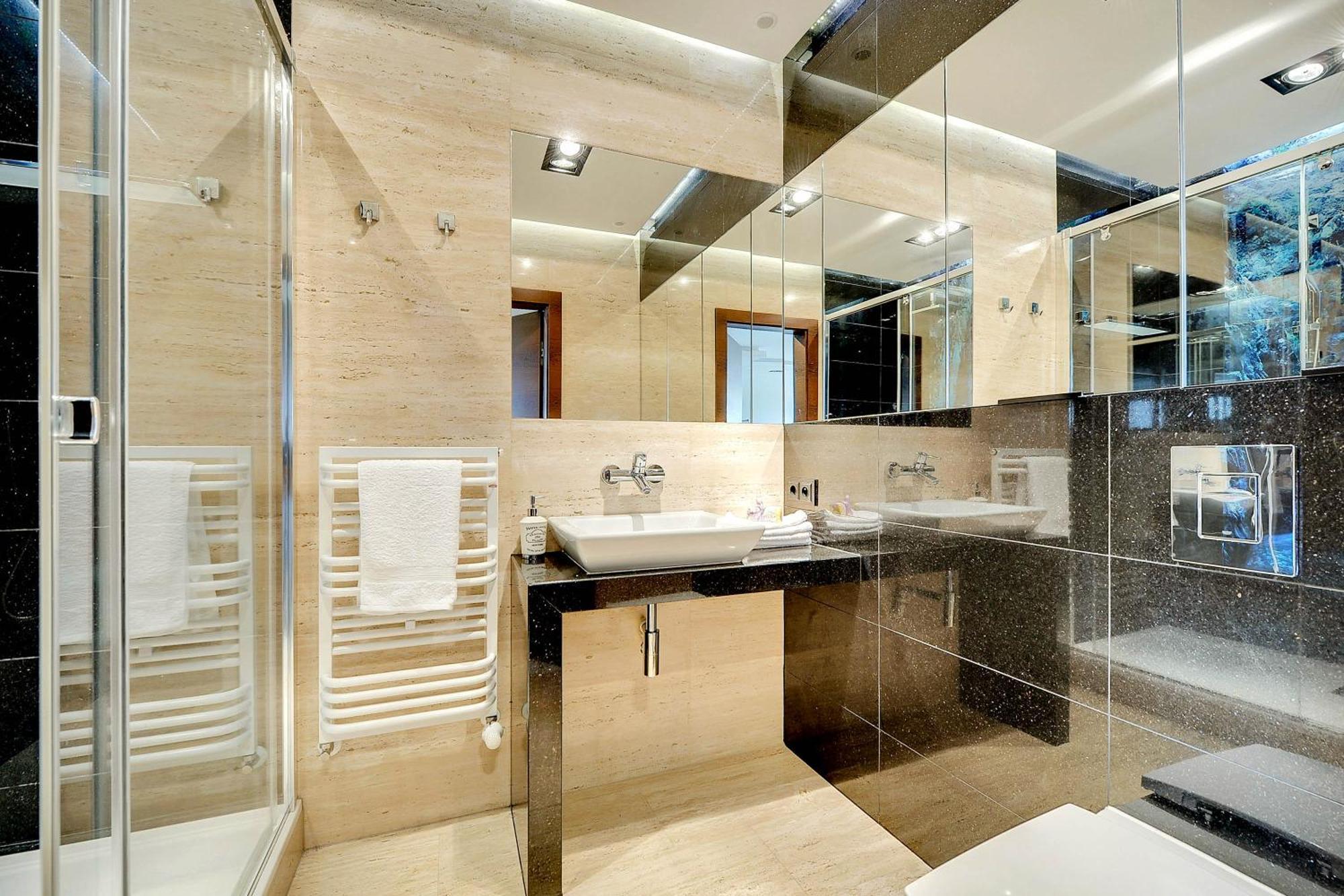 Apartmán Apartament Amber Centrum Z Basenem Gdaňsk Pokoj fotografie